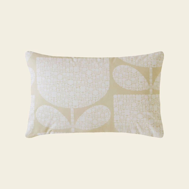 Orla Kiely Block Stem Cream pillow cases