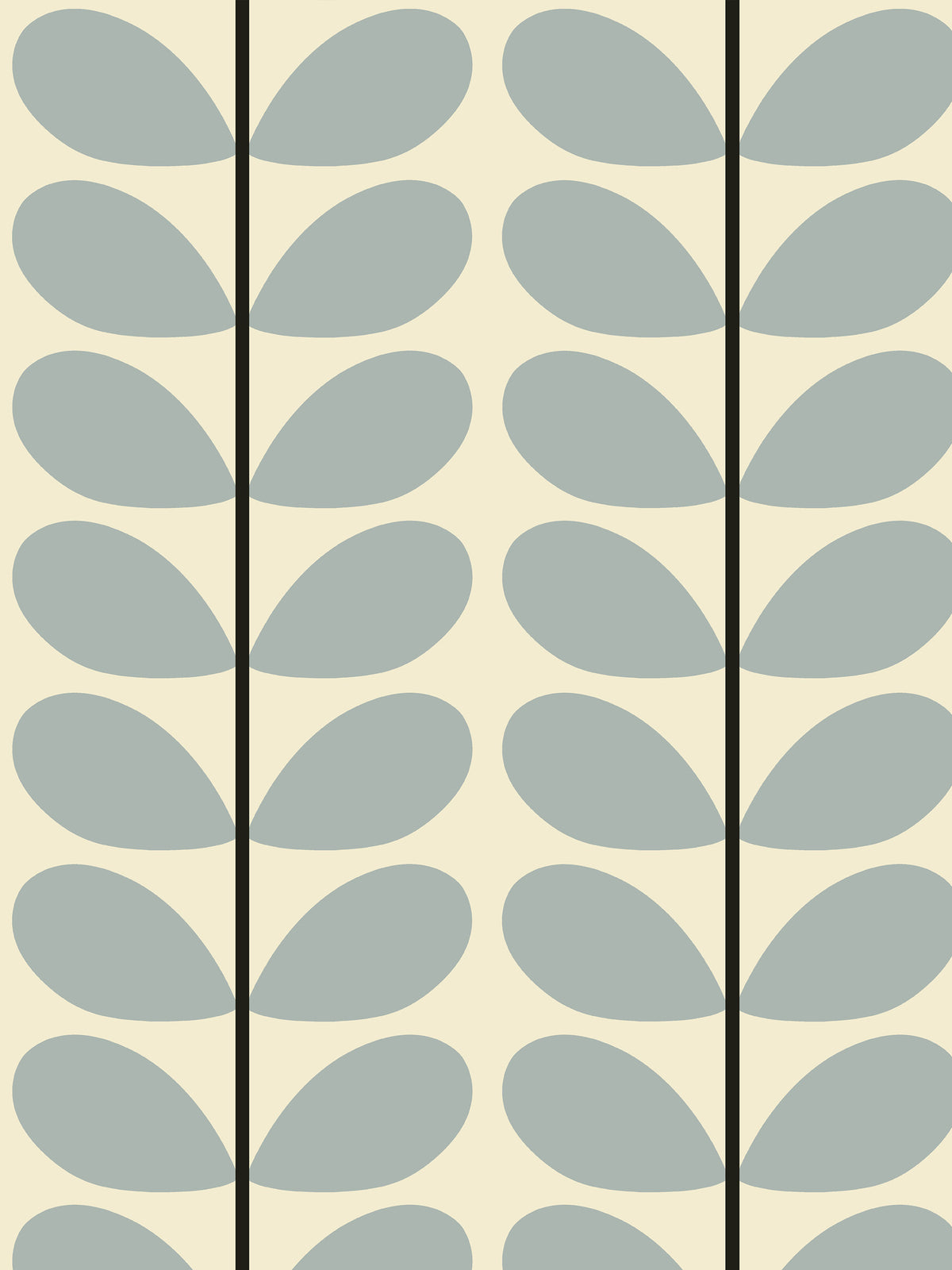 Two Colour Stem Powder Blue  Made to Measure Roller Blind Blackout Sample