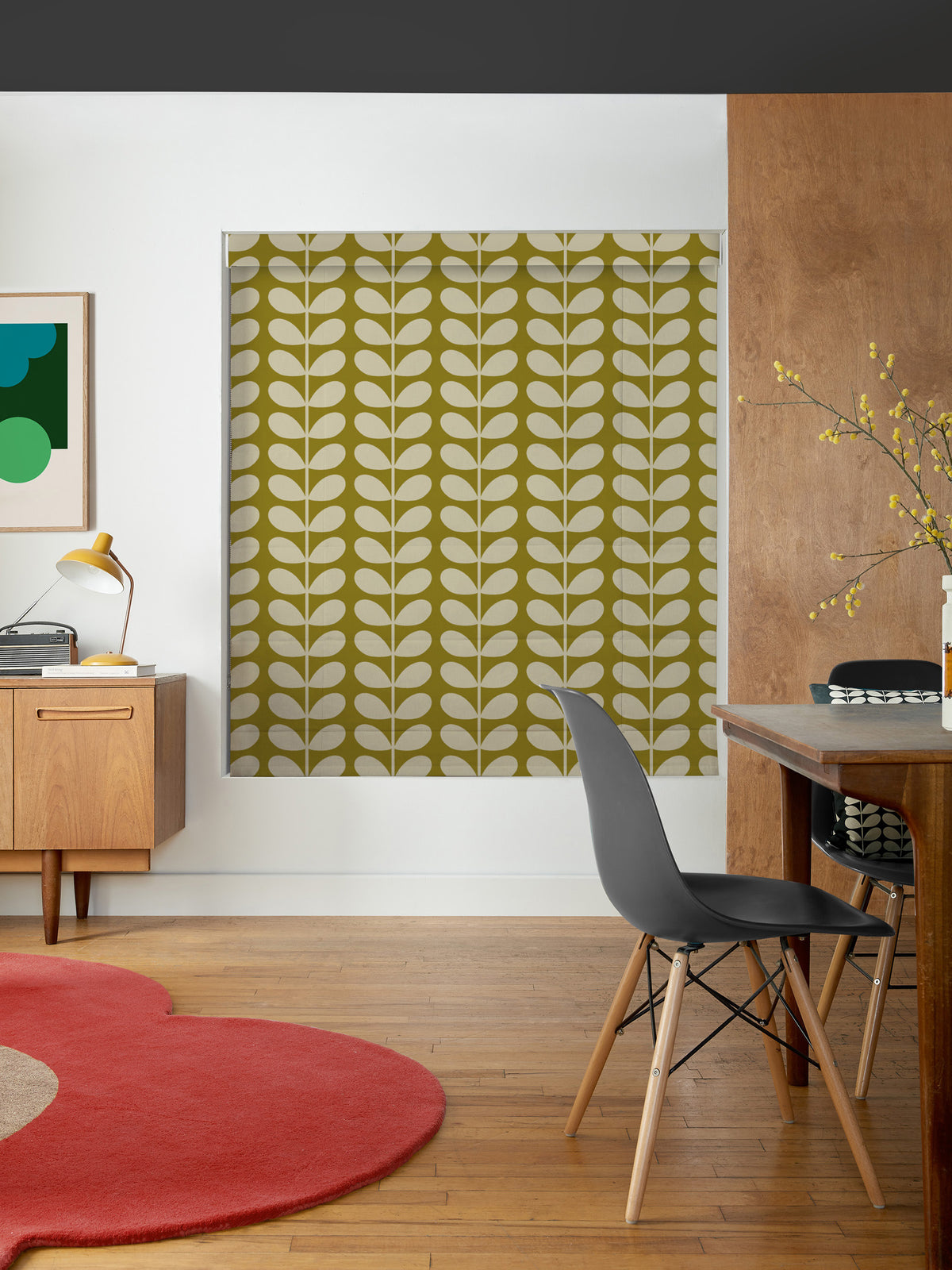 Solid Stem Seagrass Made to Measure Roman Blind