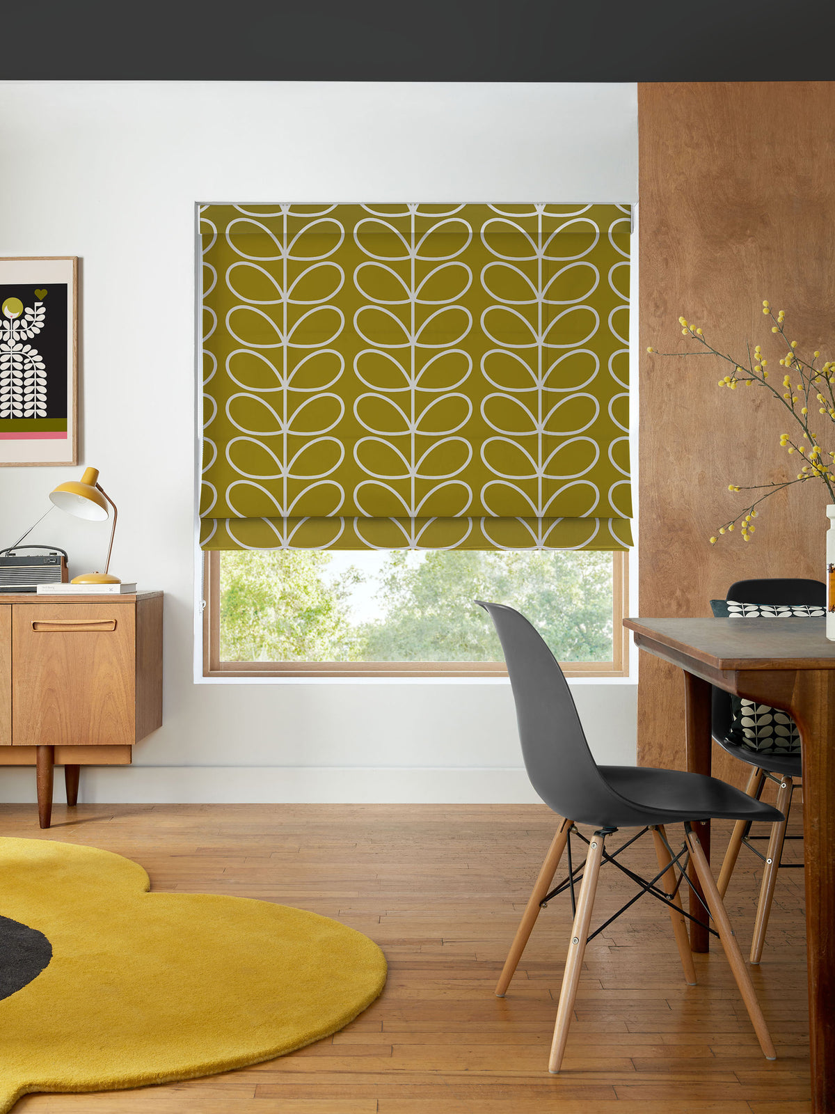 Seagrass Jumbo Linear Stem Made to Measure Roman Blind