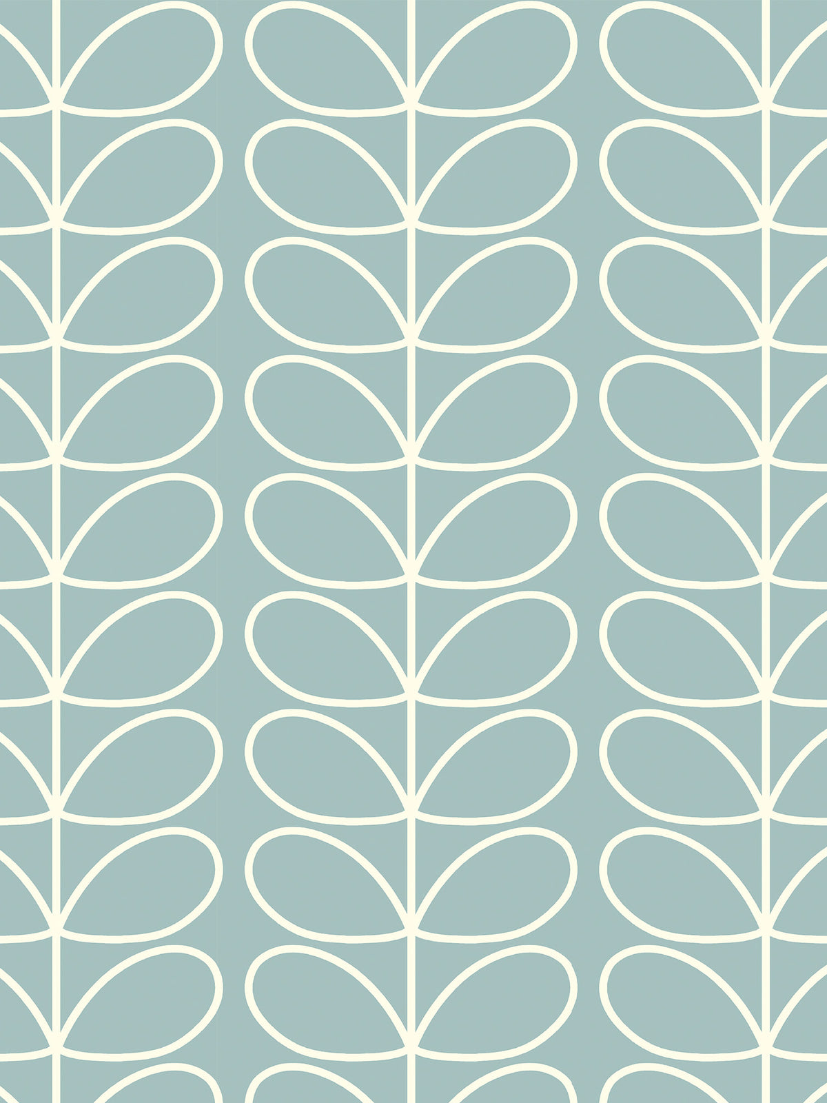Jumbo Linear Stem Aqua Made to Measure Curtains and Roman Sample