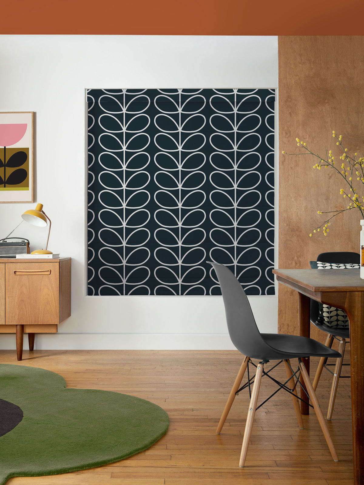Whale Jumbo Linear Stem Made to Measure Roman Blind
