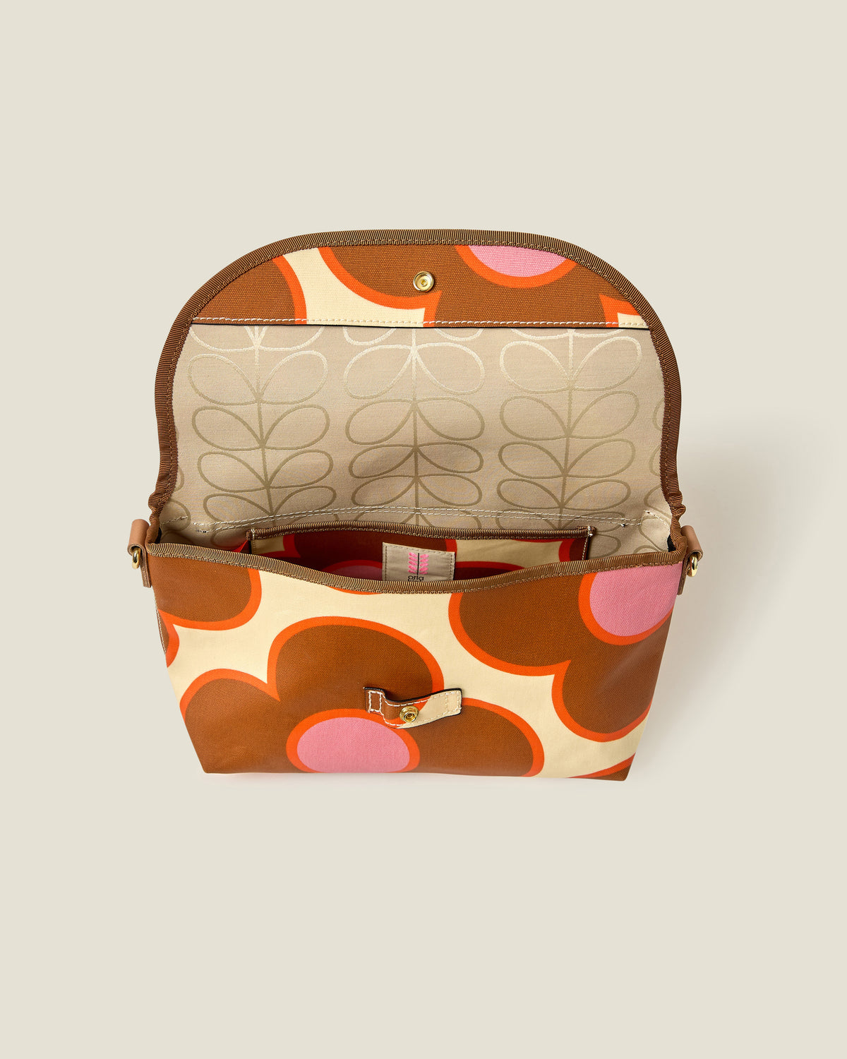 Acre Satchel - Flower Spot Persimmon