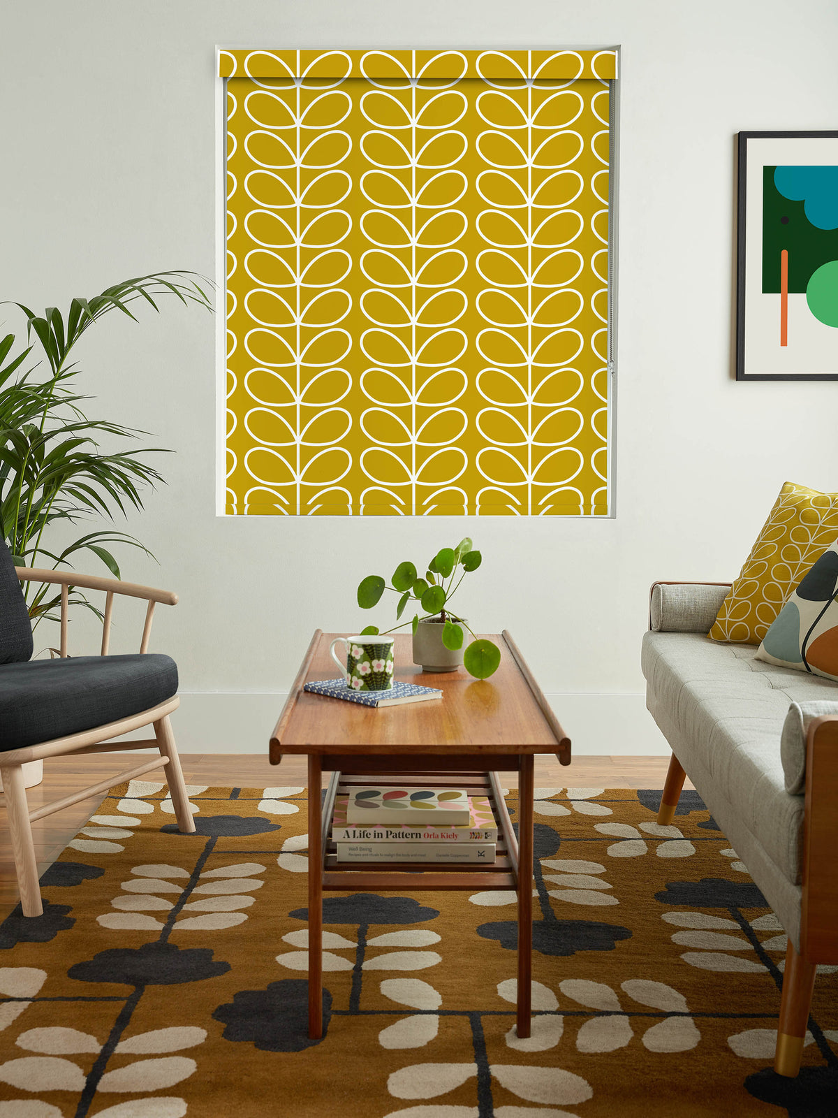 Sunflower Jumbo Linear Stem Made to Measure Roller Blind