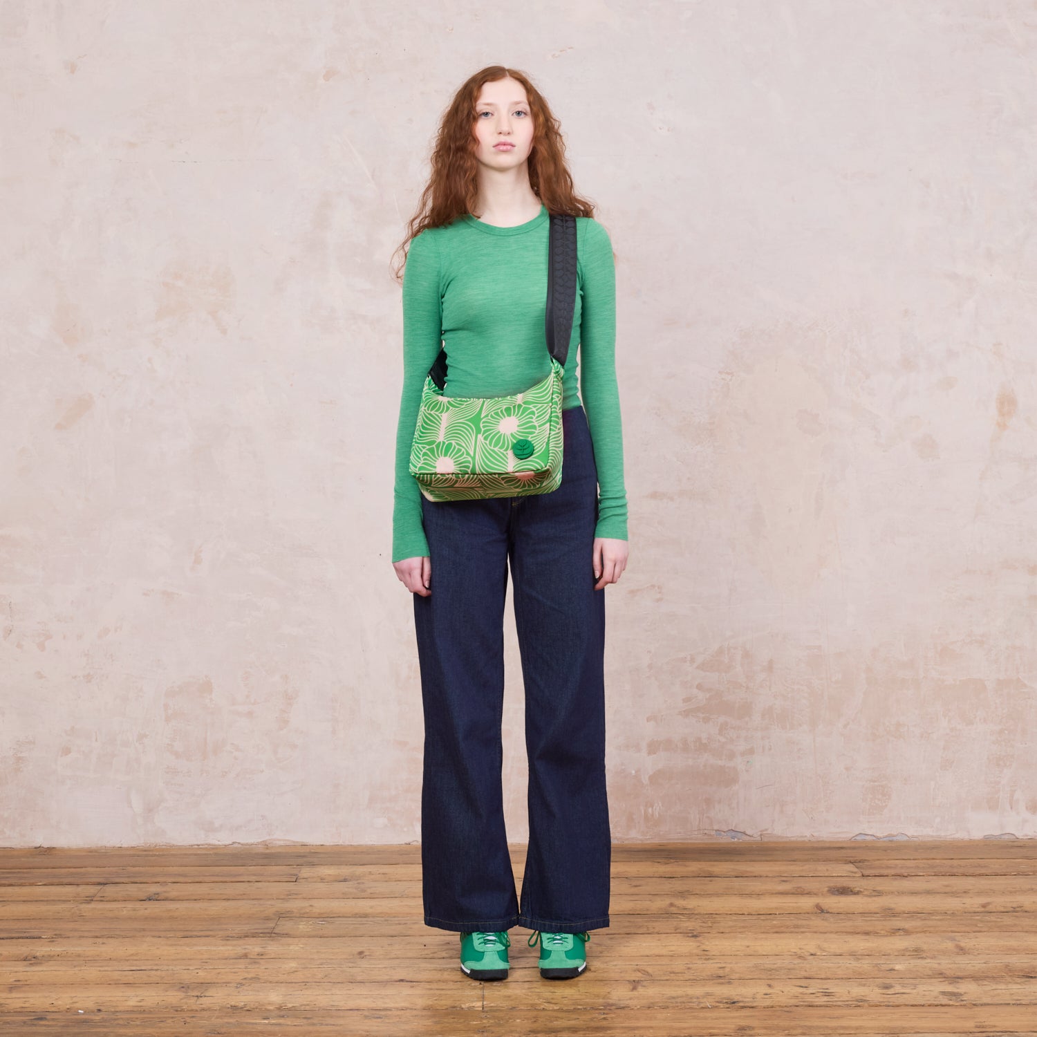 Ratio Small Hobo Bag - Moonflower Spring Green