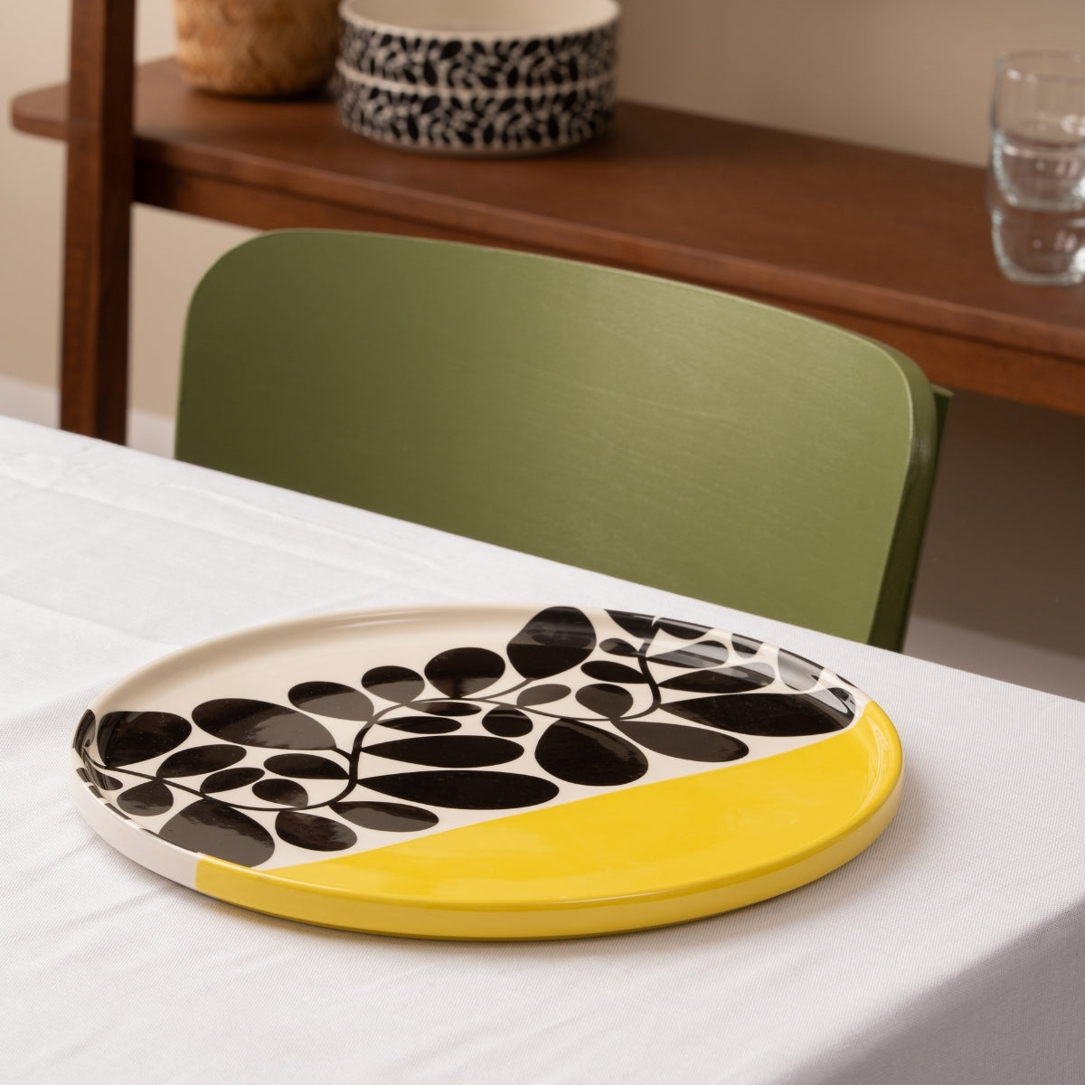 Sycamore Stripe Platter