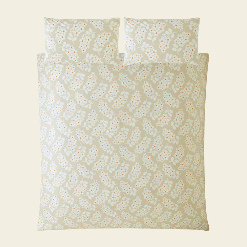 Orla Kiely wisteria taupe bedding