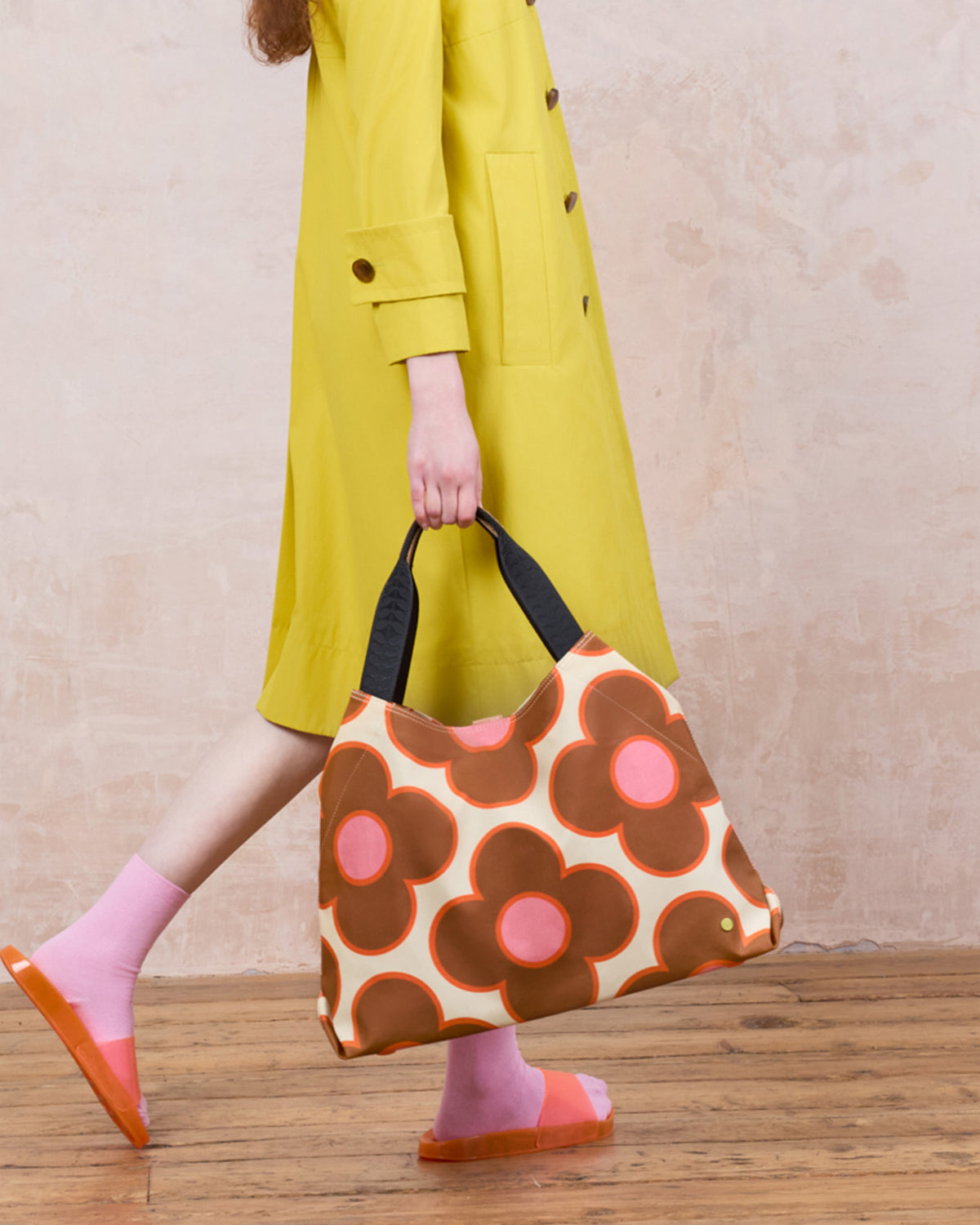 Classic Holdall - Flower Spot Persimmon