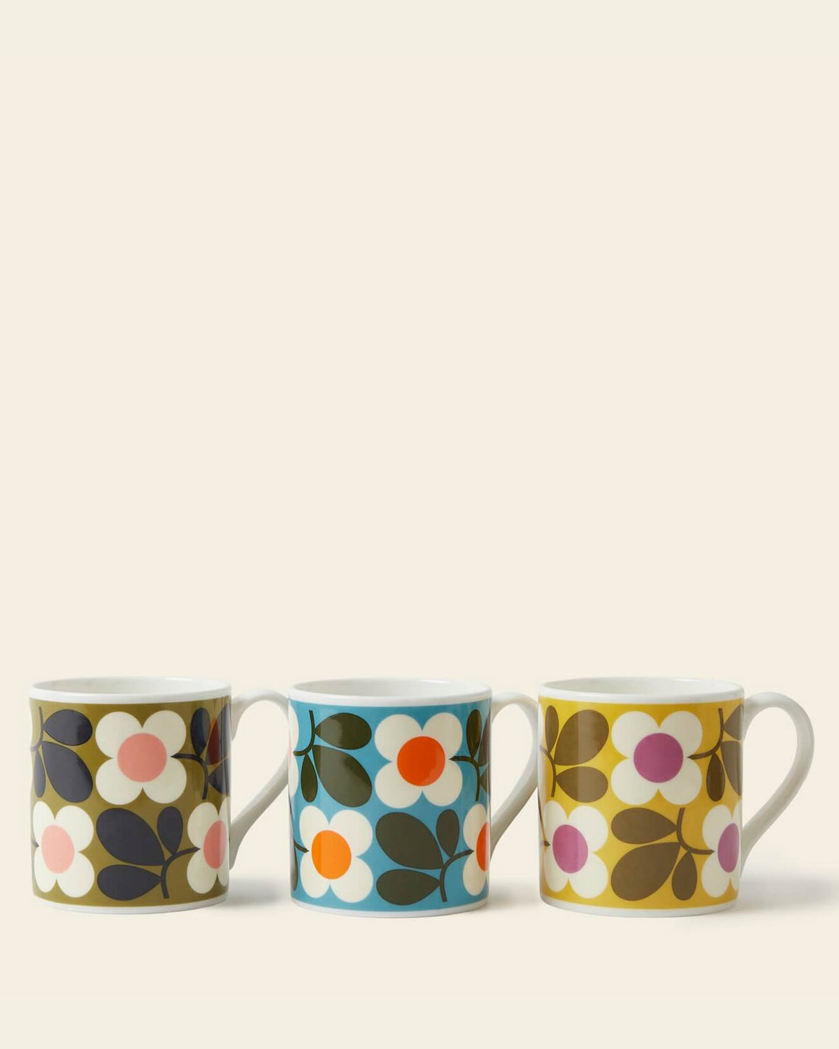 Large Mug Set of 3 - Floret