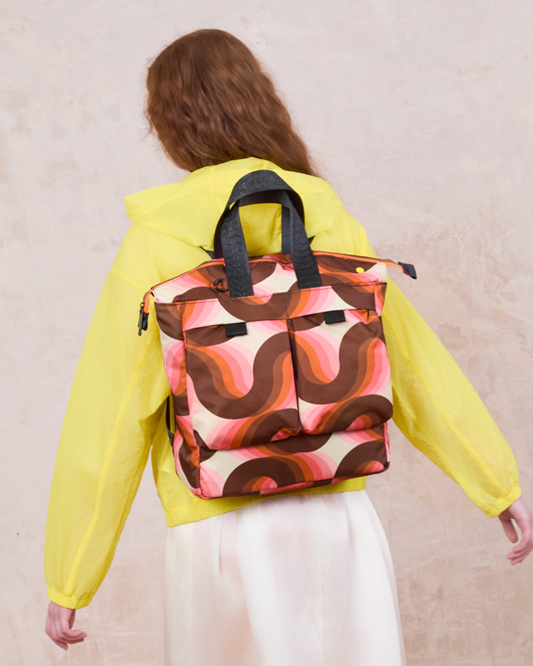 Axis Backpack - Rolling Waves Rose