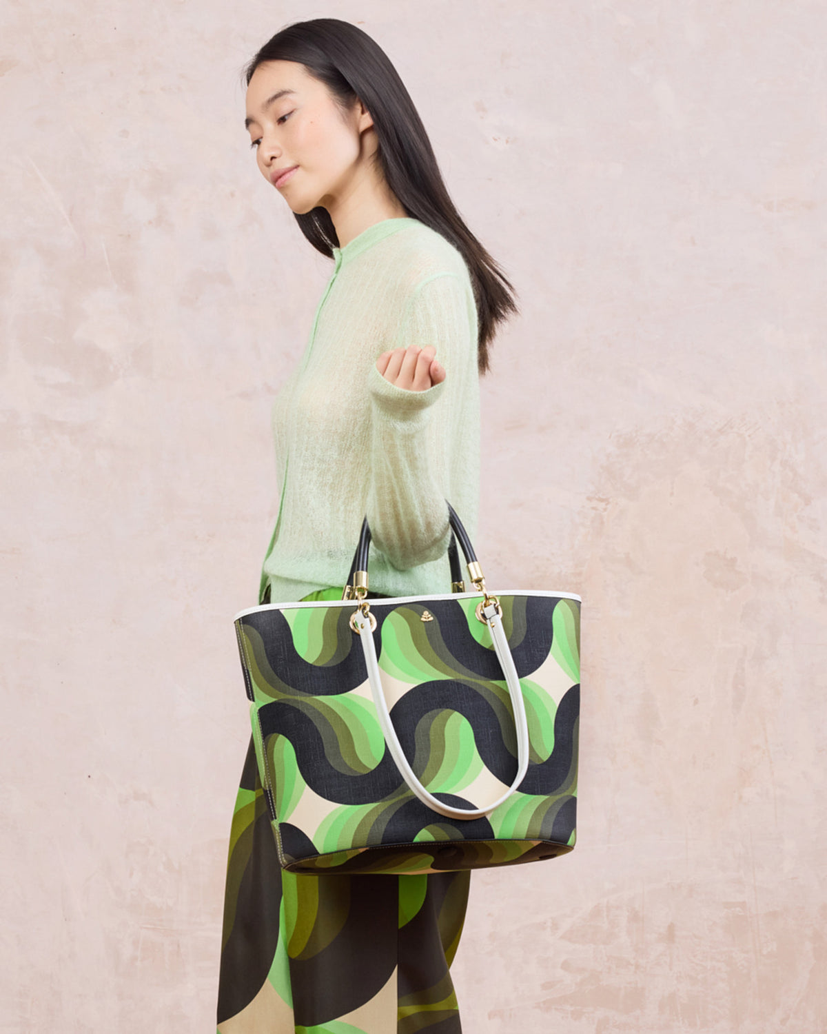 Smile Tote - Rolling Waves Electra