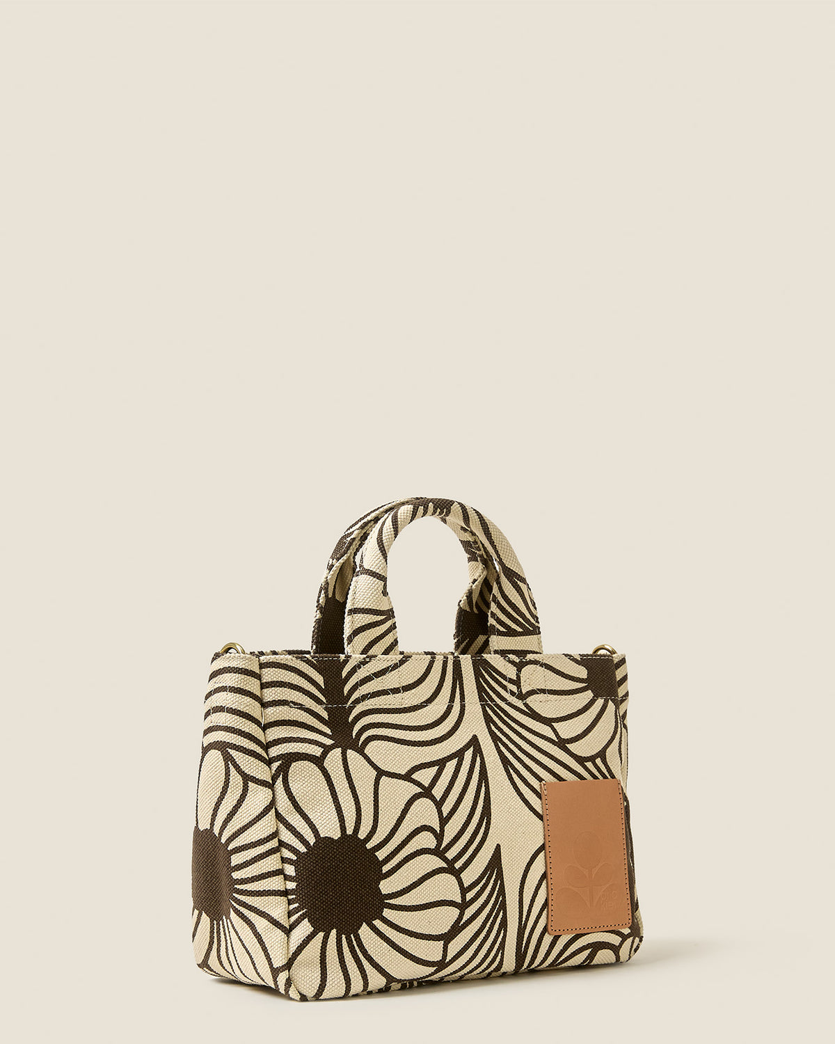 Odette Cotton Canvas Crossbody - Moonflower Desert