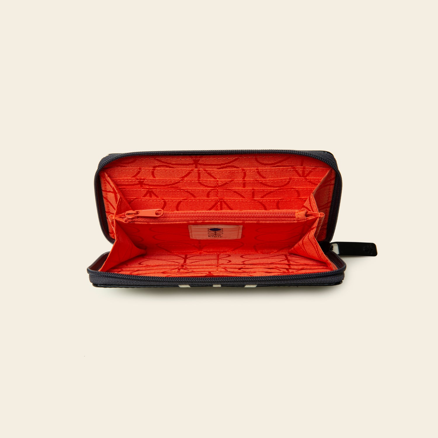 Forget Me Not Wallet - Linear Stem Liquorice