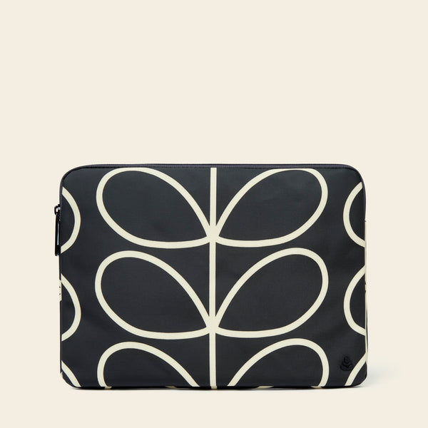 13" Laptop Sleeve - Linear Stem Liquorice