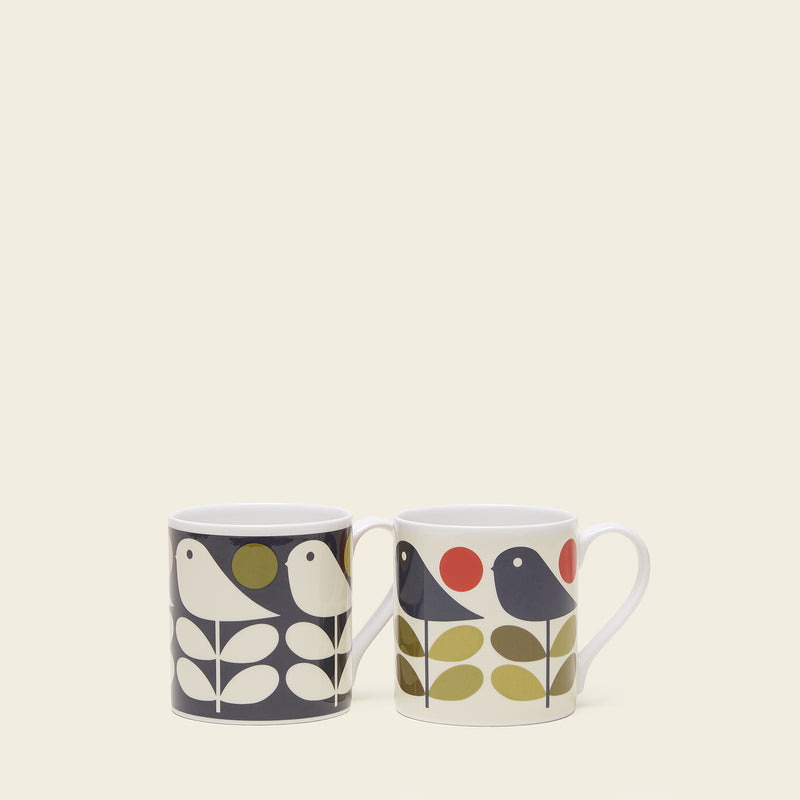 Large Mug Set of 2 - Early Bird