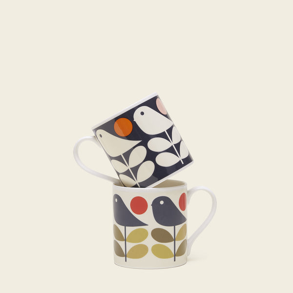 Large Mug Set of 2 - Early Bird