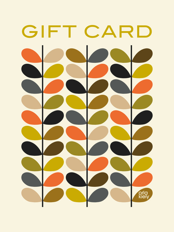 Orla Kiely Gift Card