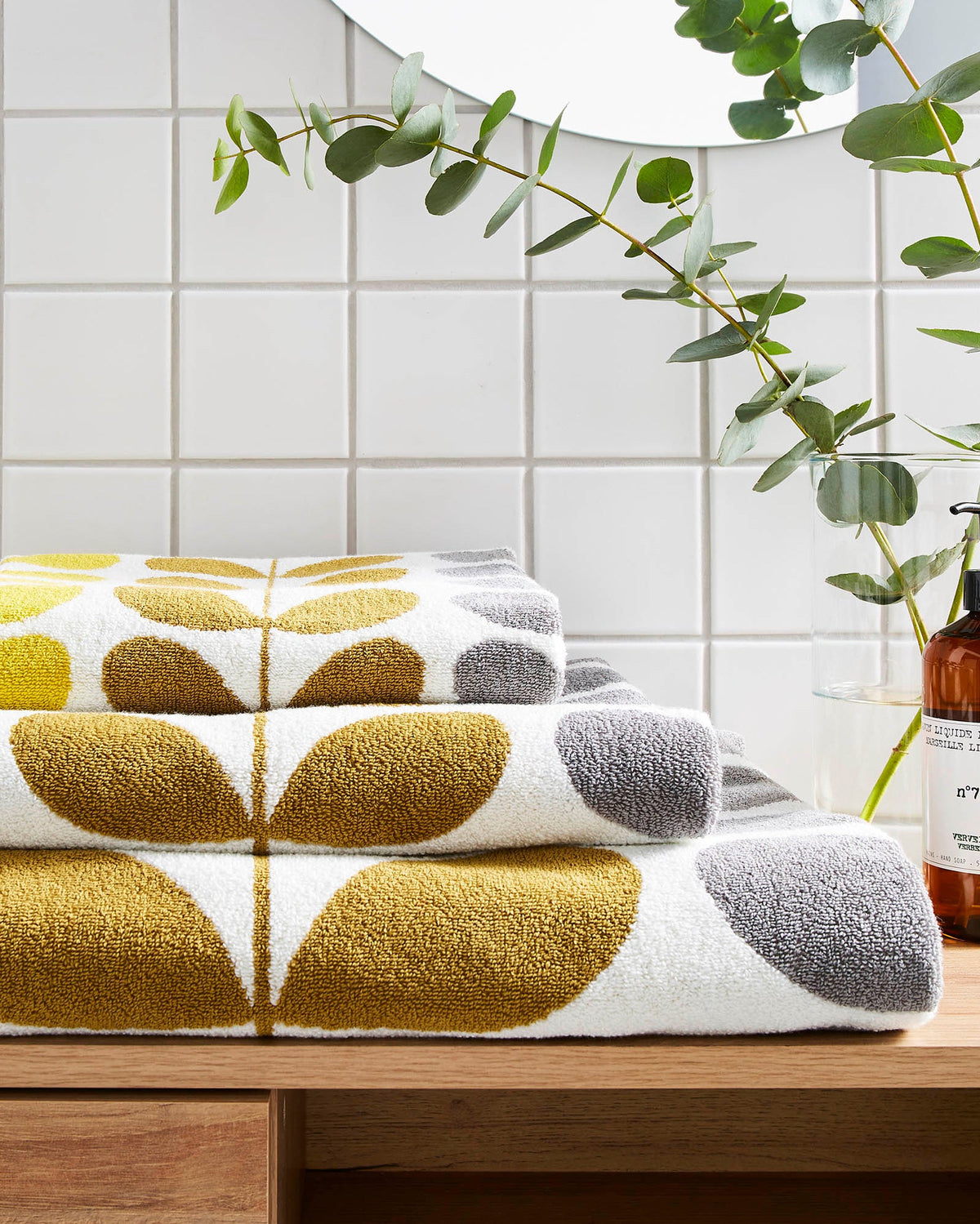 Trio Stem Towels Dune
