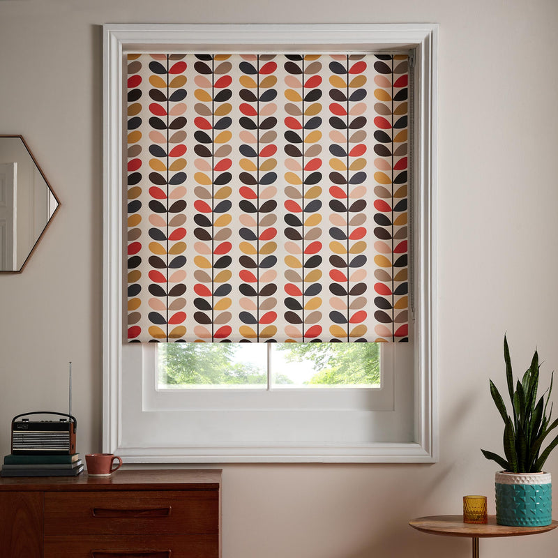 Ready Made Roller Blinds Linear Stem Tomato