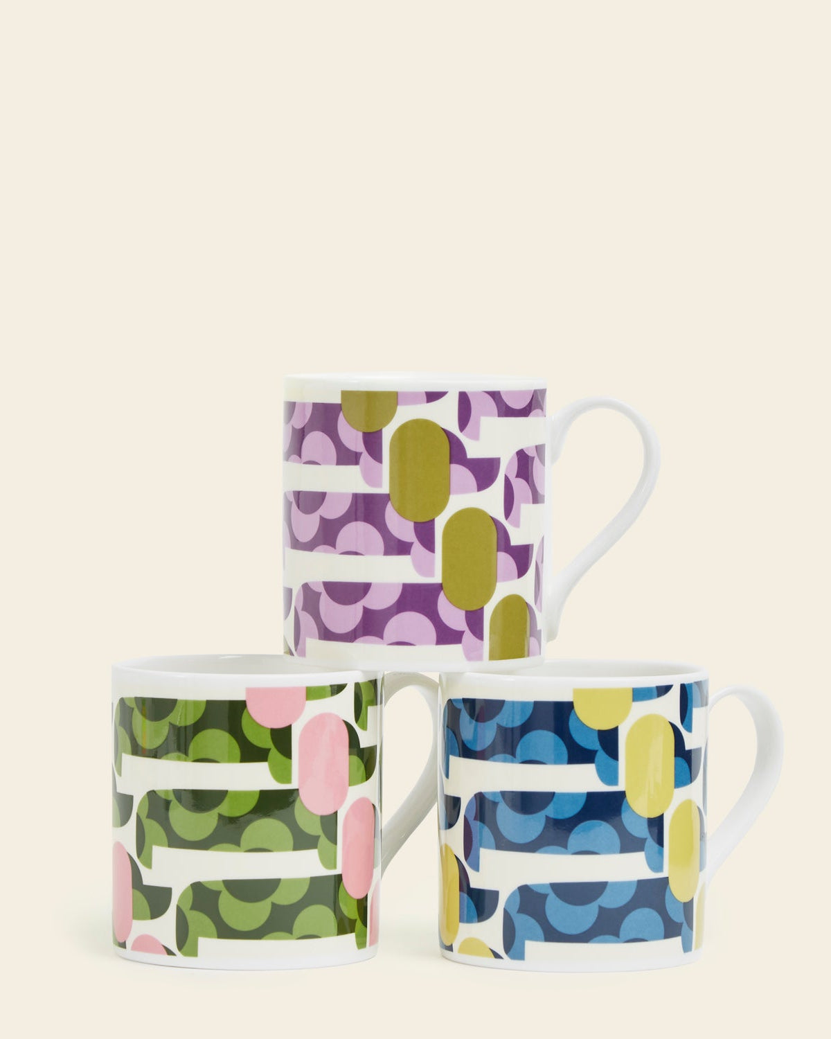 Large Mug Set of 3 - Dogshow